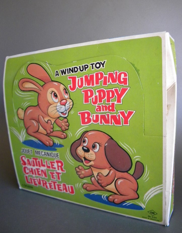 * подлинная вещь **. собака & заяц JUMPING PUPPY&BUNNYzen мой работа хороший 9 шт большой в коробке!! YONE сделано в Японии домашнее животное животное ** не использовался неиспользуемый товар товар 