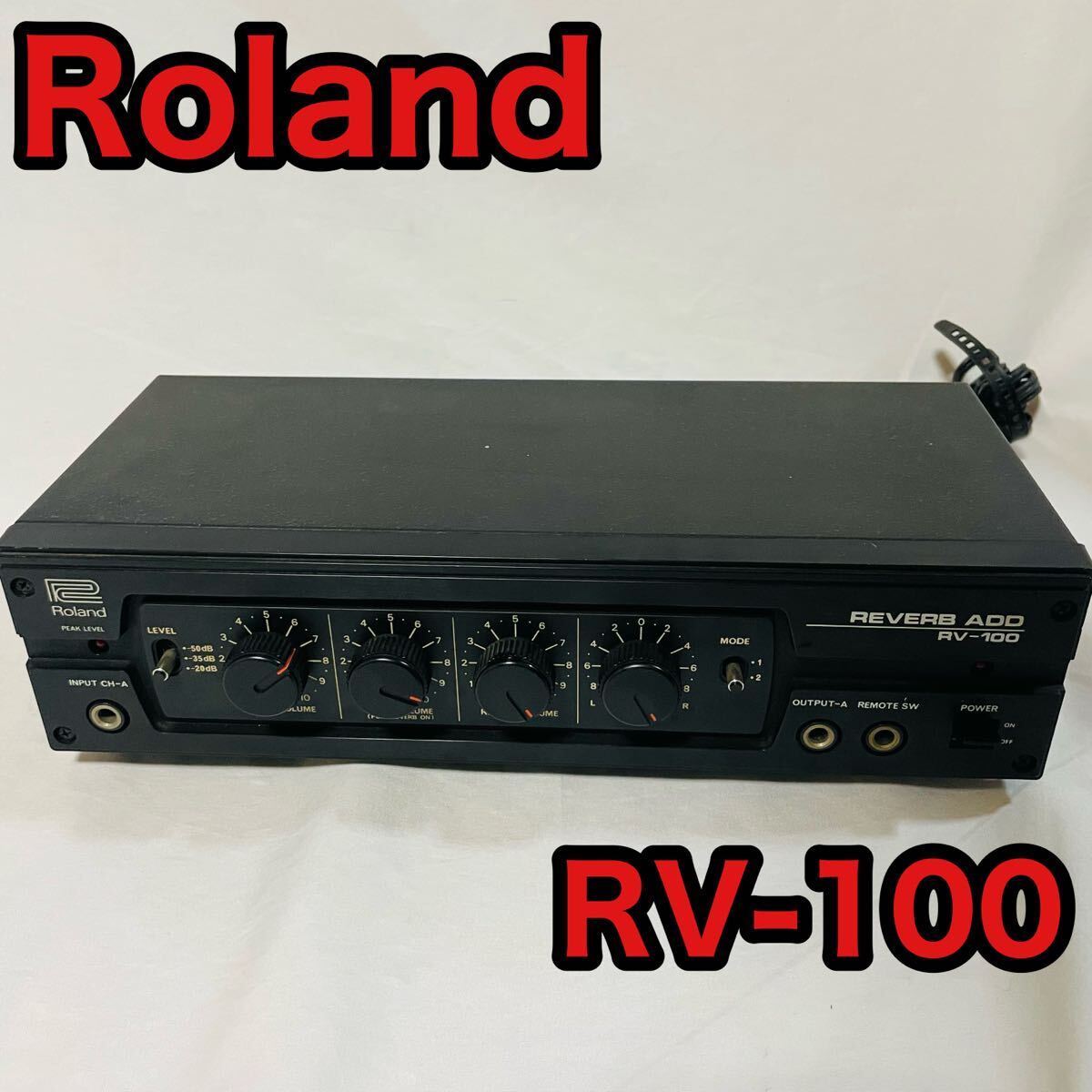 Roland RV-100 スプリングリバーブ ジャンク