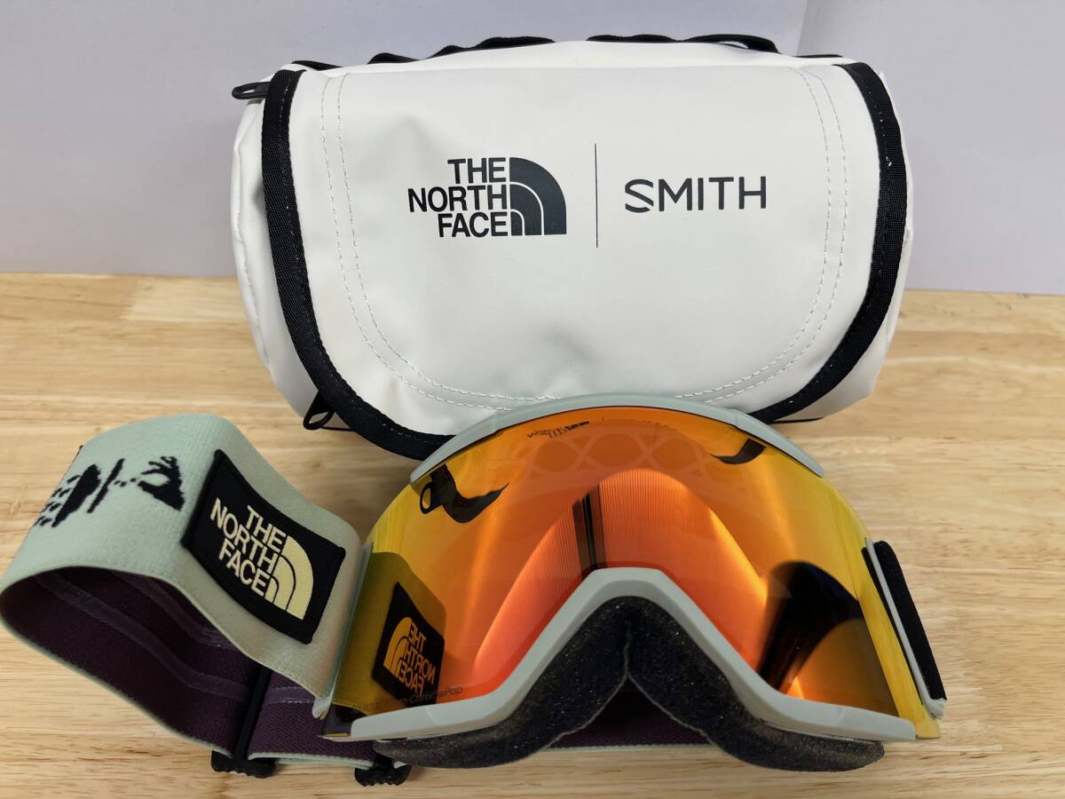 未使用 スミス スノーゴーグル SMITH SQUAD XL ノースフェイス 未使用 スミス スノーゴーグル SMITH SQUAD XL ノースフェイス