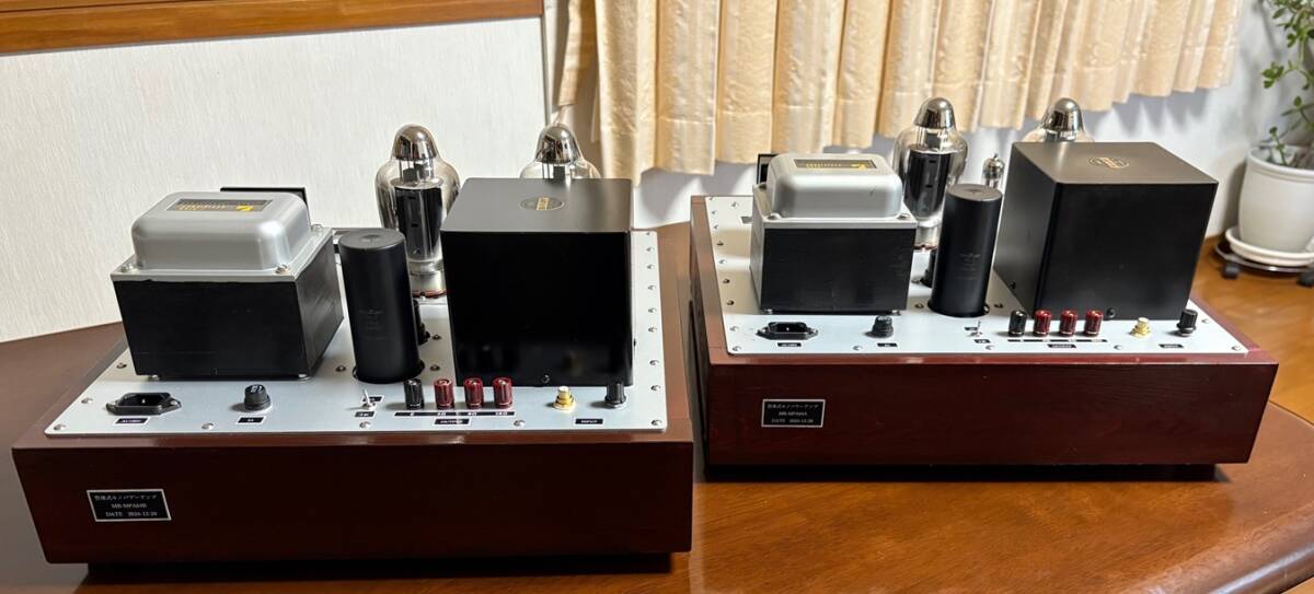 驚愕アンプ格安提供 新作KT170ppモノラルパワーアンプ ペアー（２臺(tái)）　 
