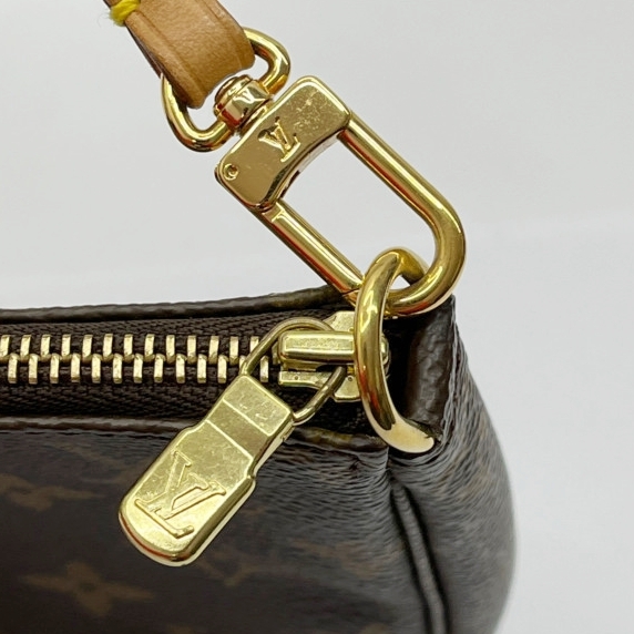 ** LOUIS VUITTON Louis Vuitton монограмма небольшая сумочка * аксессуары sowa-ru сумка M51980 Brown заметная царапина . загрязнения нет 