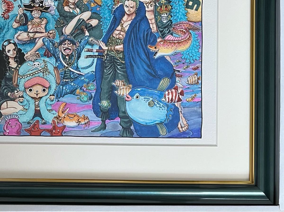 ONE PIECE』ワンピース 額装高精細複製原画 (週刊少年ジャンプ ONE PIECE』ワンピース 額装高精細複製原画 (週刊少年ジャンプ