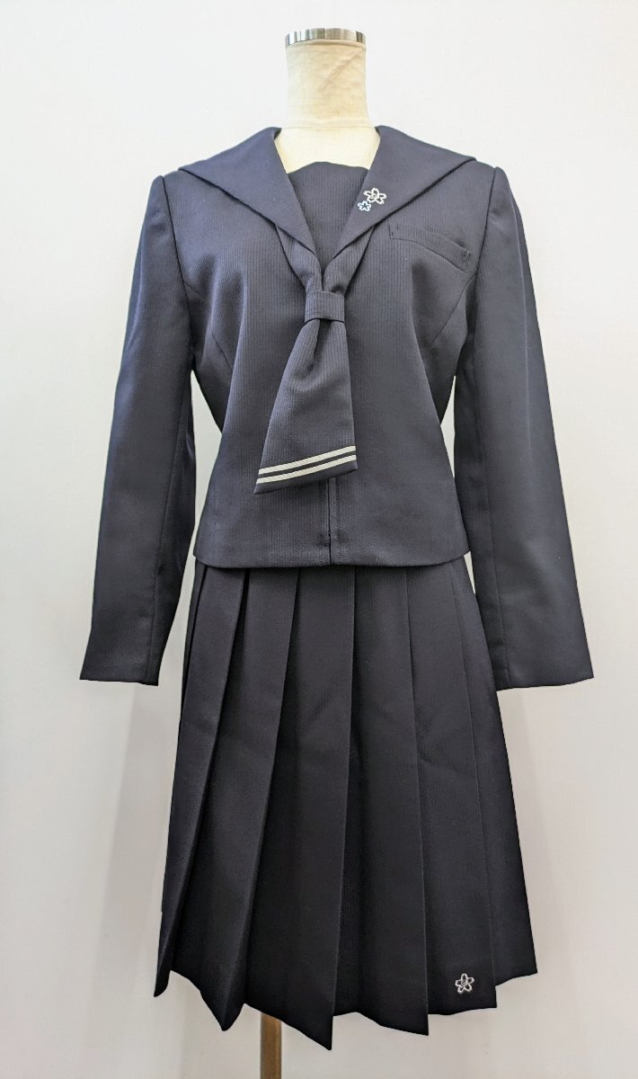 岡山大安寺中等教育学校 女子制服 ブレザー 165A スカート W63cm 岡山大安寺中等教育学校 女子制服 ブレザー 165A スカート W63cm