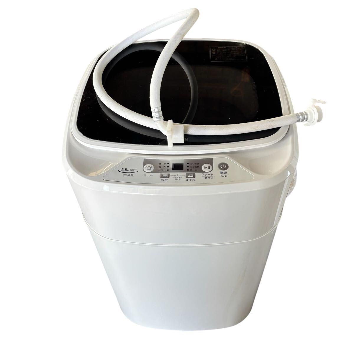 Yahoo!オークション - 小型全自動洗濯機 3.8kg YWMB-38(W) 山善 Yahoo!オークション - 小型全自動洗濯機 3.8kg YWMB-38(W) 山善