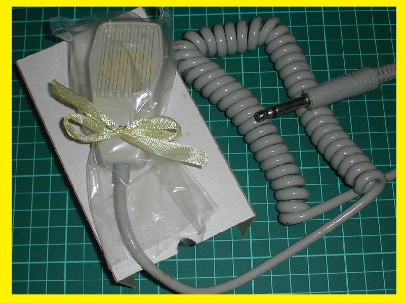  Clarion электродинамический микрофон DM-31 [ не использовался ] Showa Retro CLARION DYNAMIC MICROPHONE в коробке 