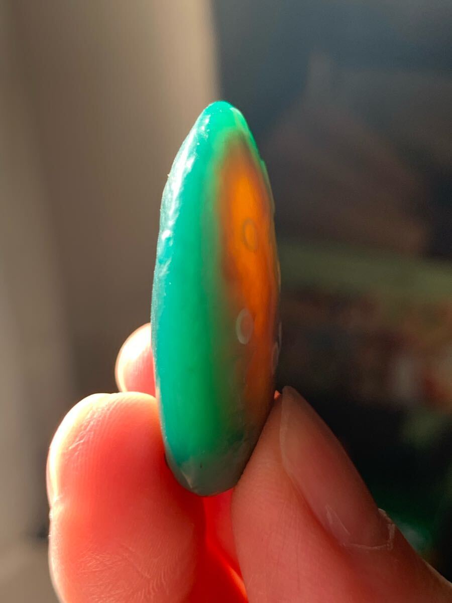 原石アラシャンゴビアゲート　ゴビ瑪瑙　蒙古瑪瑙　チベット天珠天眼原石翡翠オパールパワーストーンアイアゲートルチル根付鉱物標本化石_画像10