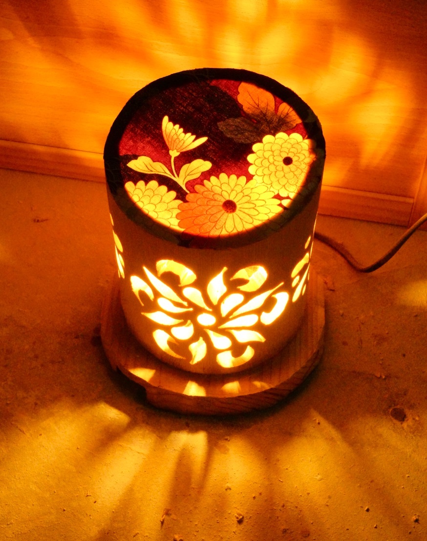 ◆両面彫◆竹灯り・竹あかり・竹灯籠　 ～～ 癒しの灯り ★王光★～～_画像5