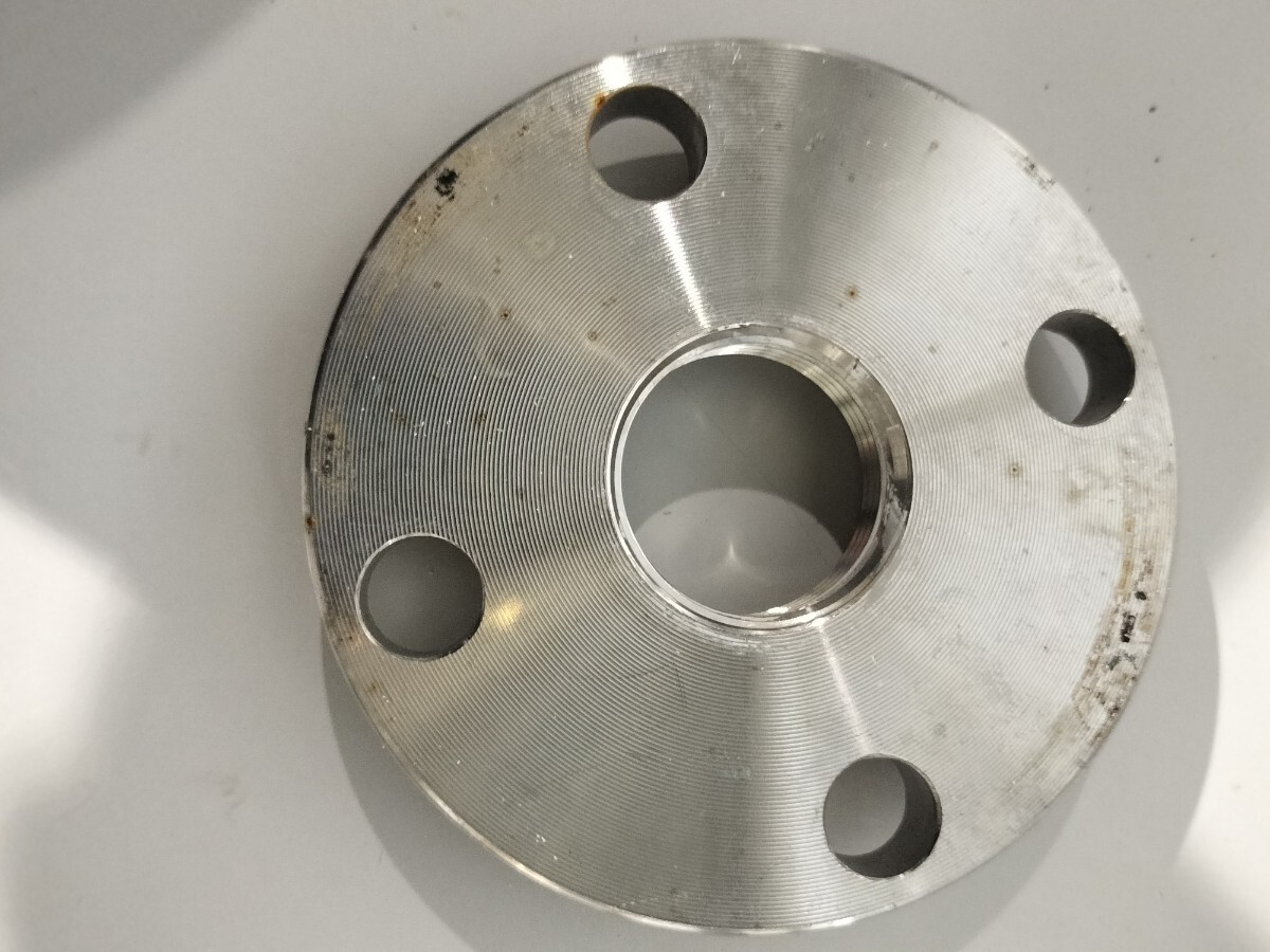 ステンレスフランジ、sus f304 5k 25 sh190029-1、中古_画像2