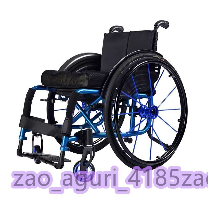 車椅子 折畳み 介護(hù) 軽量車椅子 車椅子 室內(nèi) スポーツ車椅子障害者用車ポータブル折りたたみアルミニウム合金手動(dòng)スポーツ車椅子