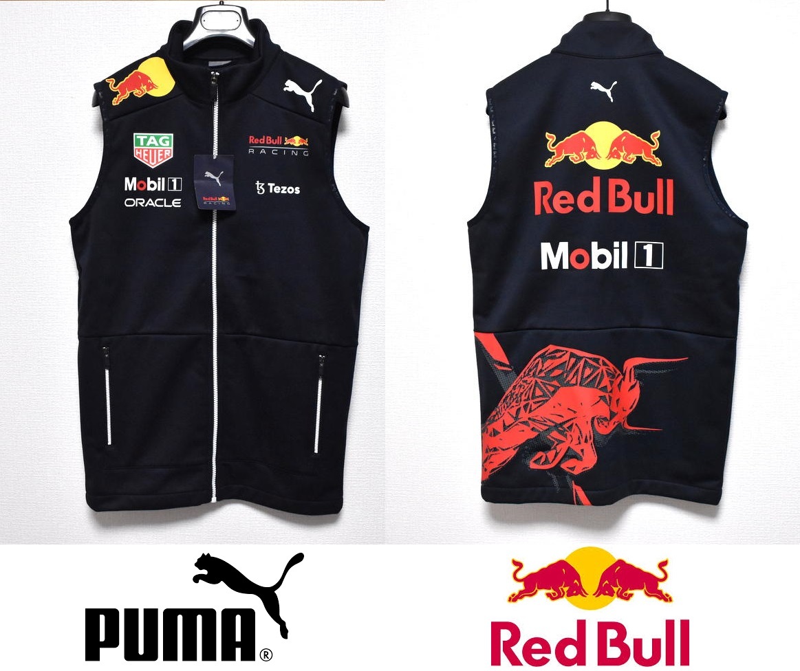 【送料無料】新品 PUMA Red Bull オラクル オフィシャル チーム ベスト XS(USサイズ) プーマ レッドブル 763274-01