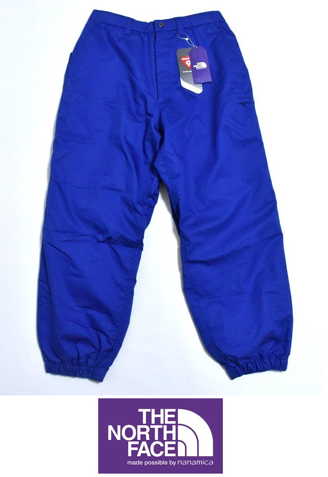 【送料無料】新品 THE NORTH FACE PURPLE LABEL ノースフェイス パープルレーベル フィールドインサレーションパンツ 32 NT5371N ブルー