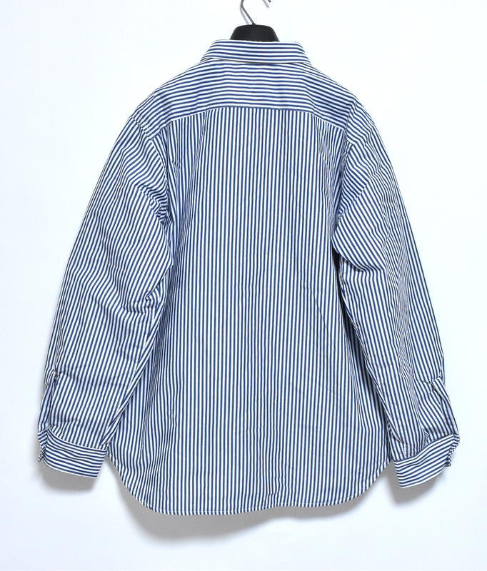 ○★新品 未使用 nanamica インサレーションストライプ シャツジャケット Yahoo!オークション - 新品 nanamica ナナミカ 直営店限定