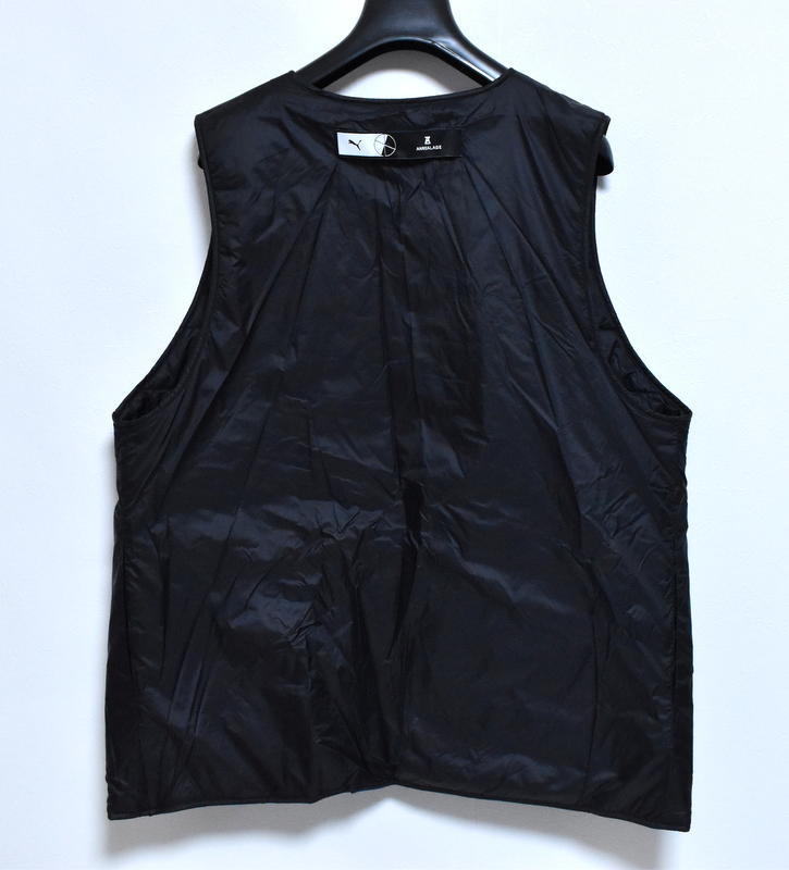 【送料無料】新品 PUMA × アンリアレイジ 2in1 ロングコート M 定価6万6000円 537013-01 撥水 ANREALAGE ベスト_画像4