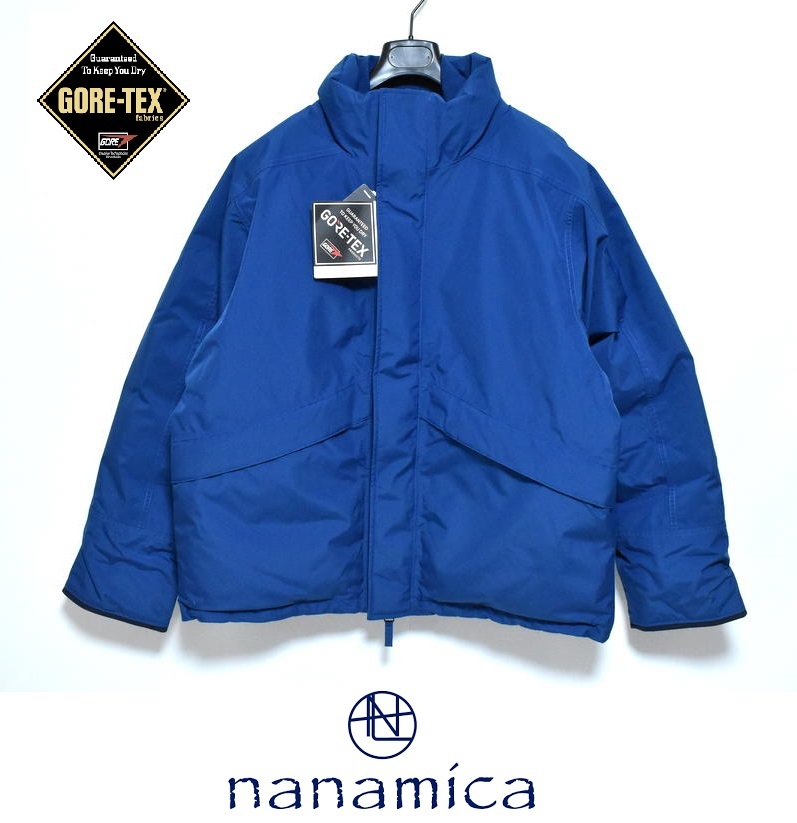 [ бесплатная доставка ] новый товар nanamica GORE-TEX Short Down Jacket L SUAF354 bruna Nami ka Gore-Tex 