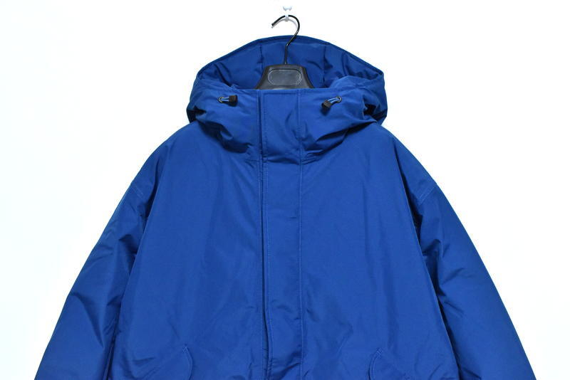 【送料無(wú)料】新品 nanamica ナナミカ GORE-TEX Long Down Coat XL SUBF358 ブルー GTX 光電子 ロングダウンコート