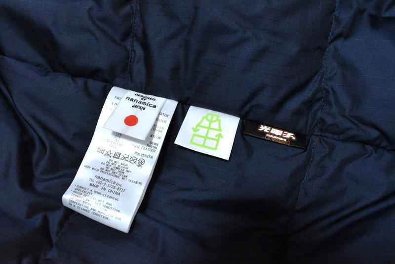 【送料無(wú)料】新品 nanamica ナナミカ GORE-TEX Long Down Coat XL SUBF358 ブルー GTX 光電子 ロングダウンコート