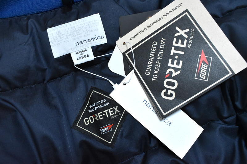 [ бесплатная доставка ] новый товар nanamica GORE-TEX Short Down Jacket L SUAF354 bruna Nami ka Gore-Tex 