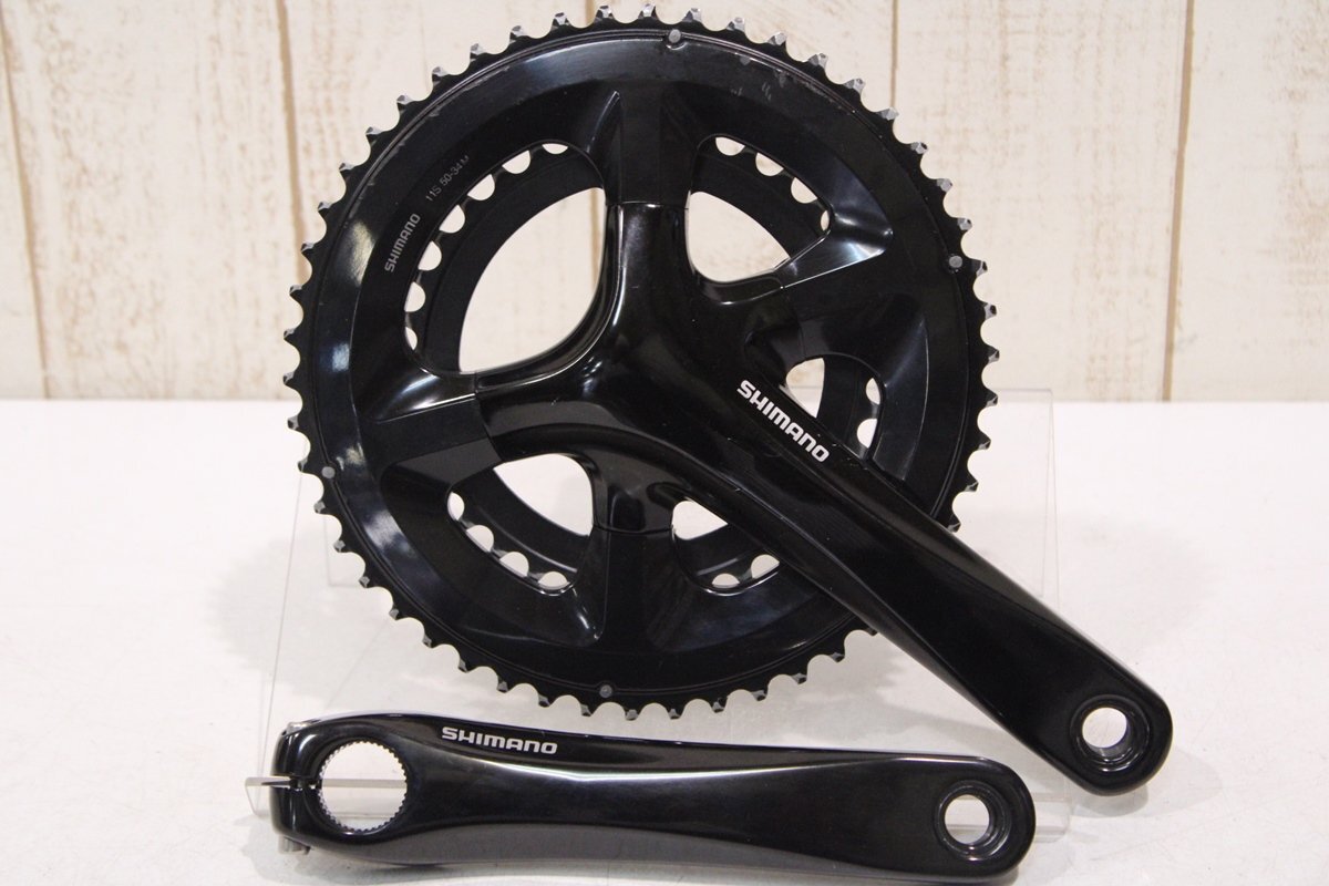 ★SHIMANO シマノ FC-RS510 165mm 50/34T 2x11s クランクセット BCD:110mm