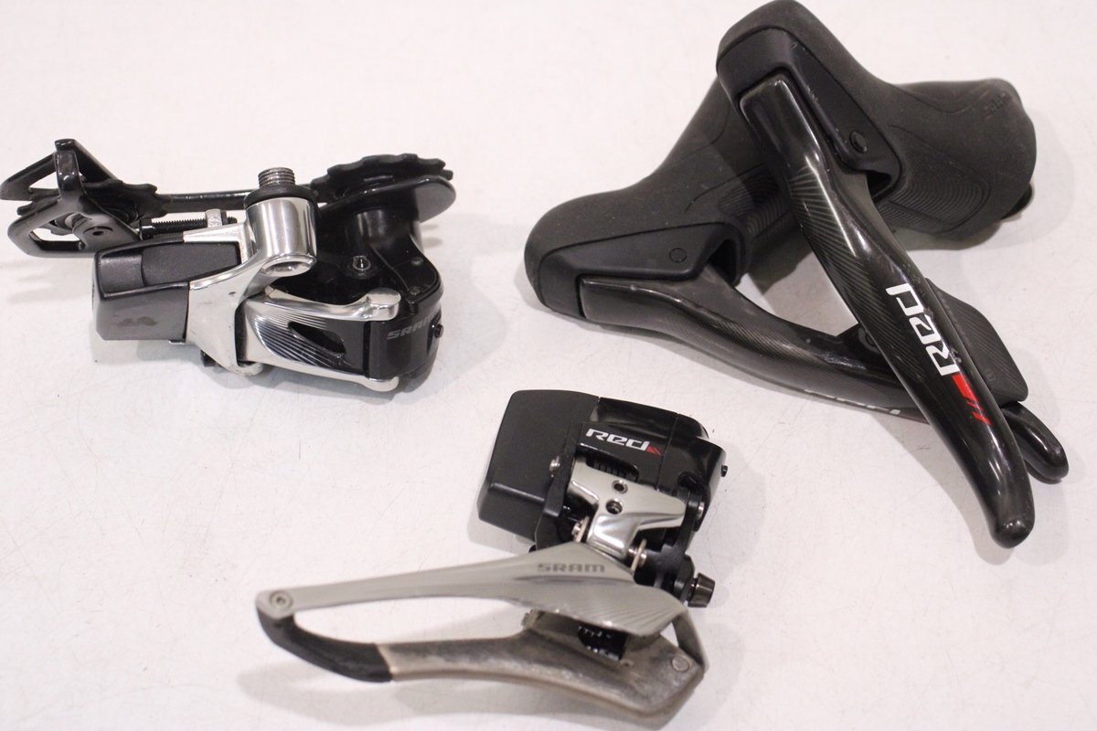 ★SRAM スラム RED e-TAP 2x11s 電動ワイヤレス リムブレーキ 3点 グループセット