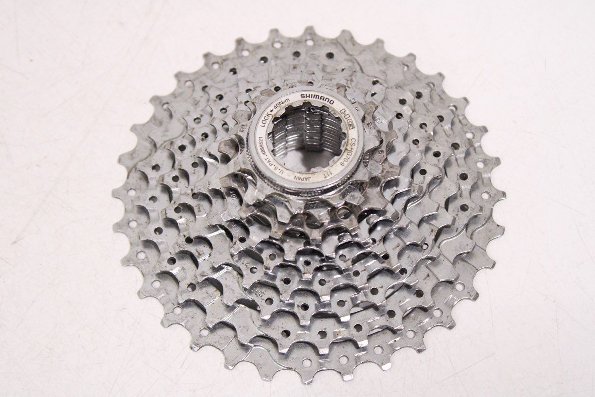 ○SHIMANO シマノ CS-HG70 9s 11-32T カセットスプロケット ○SHIMANO シマノ CS-HG70 9s 11-32T カセットスプロケット