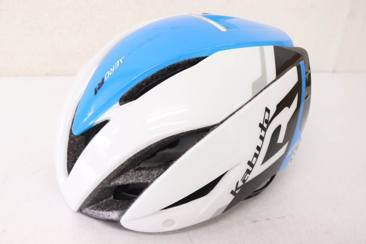 ▲OGK kabuto カブト AERO-R1 ヘルメット サイズ不明 実測(cè)：56cm