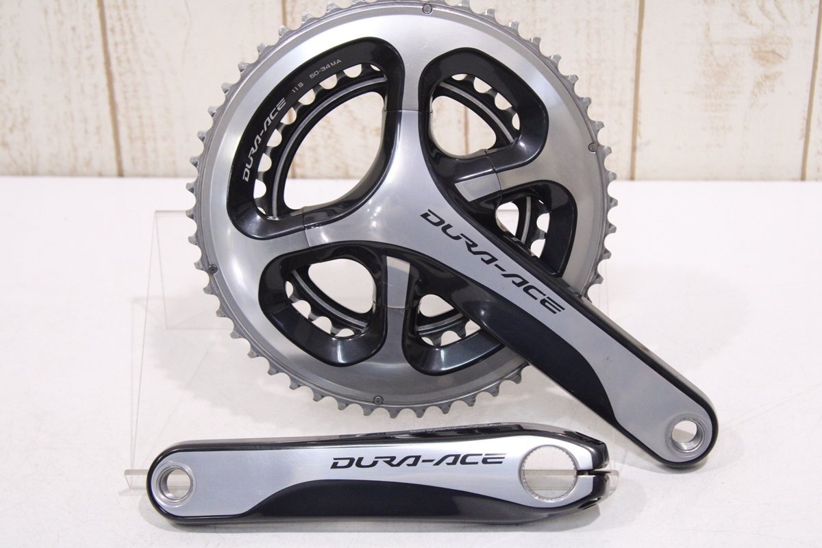 ★SHIMANO シマノ FC-9000 DURA-ACE 170mm 50/34T 2x11s クランクセット BCD:110mmリコール点検済み
