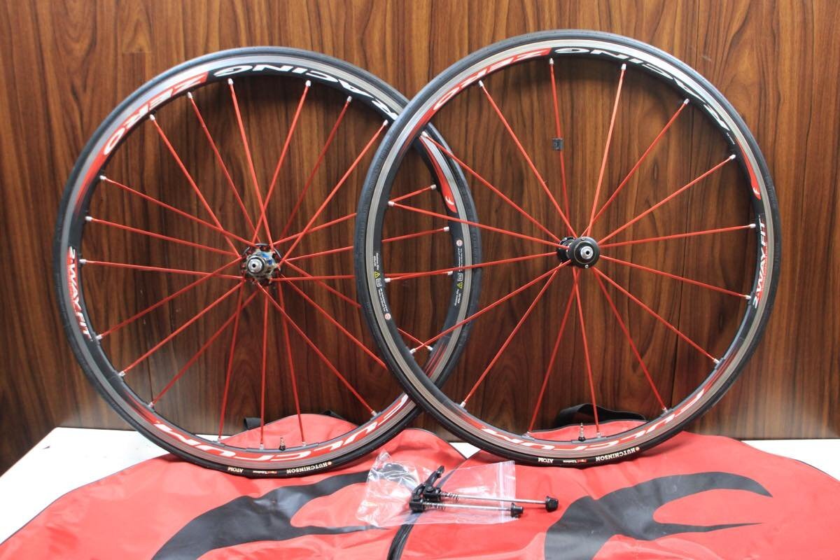 レッドスポーク!○FULCRUM フルクラム RACING ZERO C15 2WAYFIT カンパフリー 11/12s対応 クリンチャー チューブレス ホイールセット
