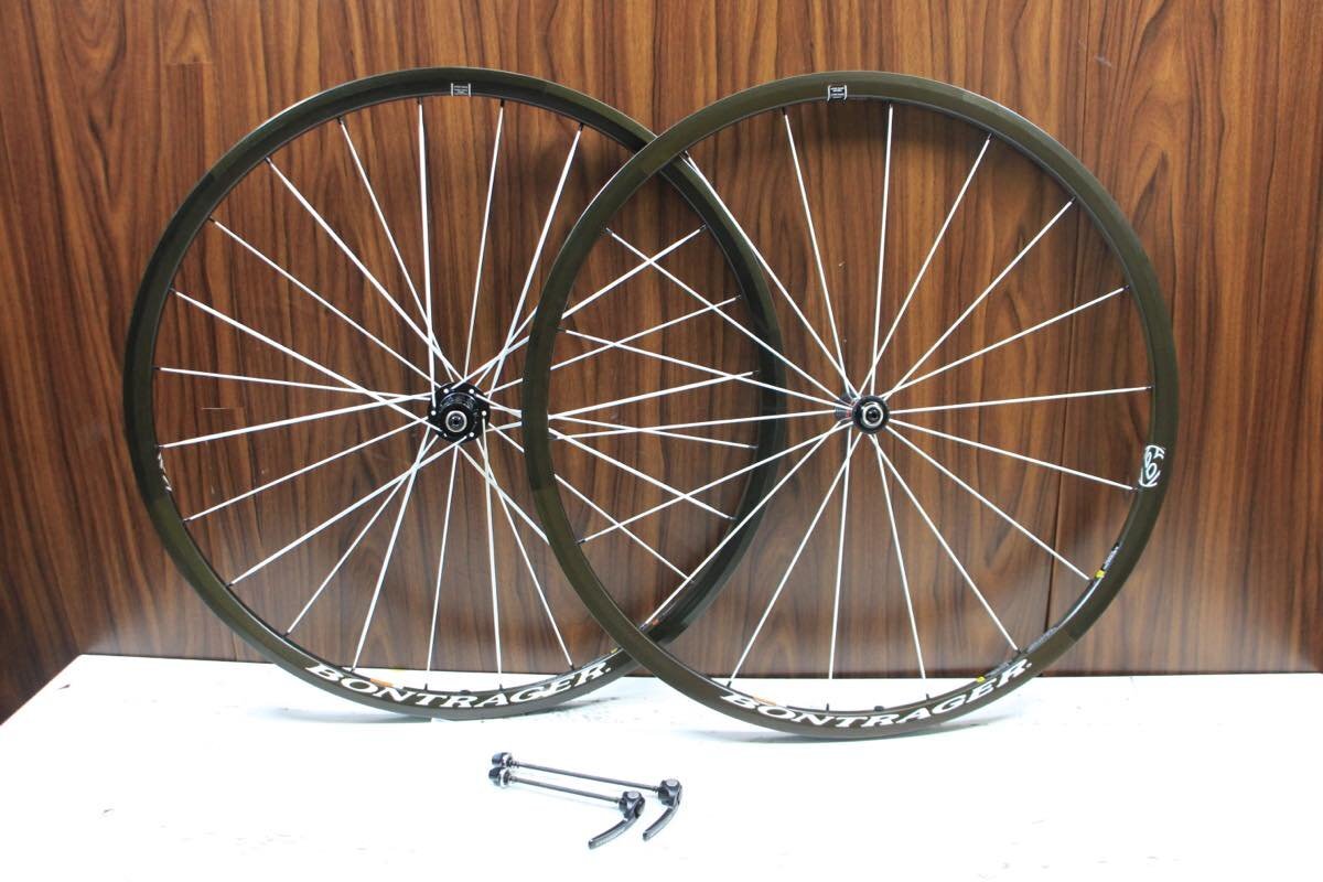超軽量!○BONTRAGER ボントレガー RACE XXX LITE RIM シマノフリー 11/12s対応 クリンチャー カーボンホイールセット 美品