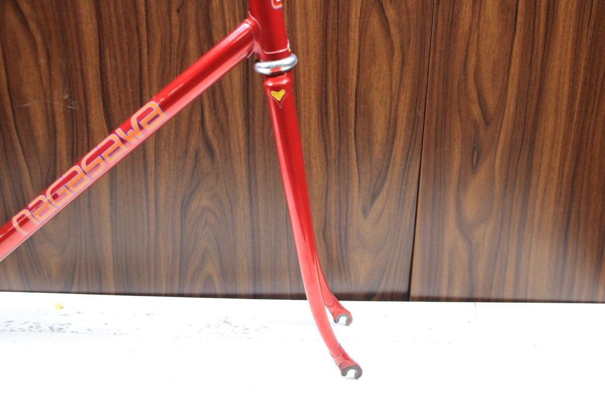 □NAGASAWA ナガサワ NJS special クロモリ ピストフレーム 540mm(C-T) 難あり