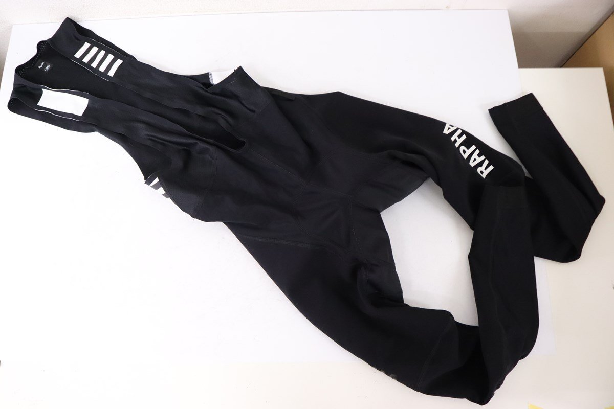 ★Rapha ラファ プロチーム ウィンタータイツ ウィズ パッド ビブタイツ XSサイズ 美品