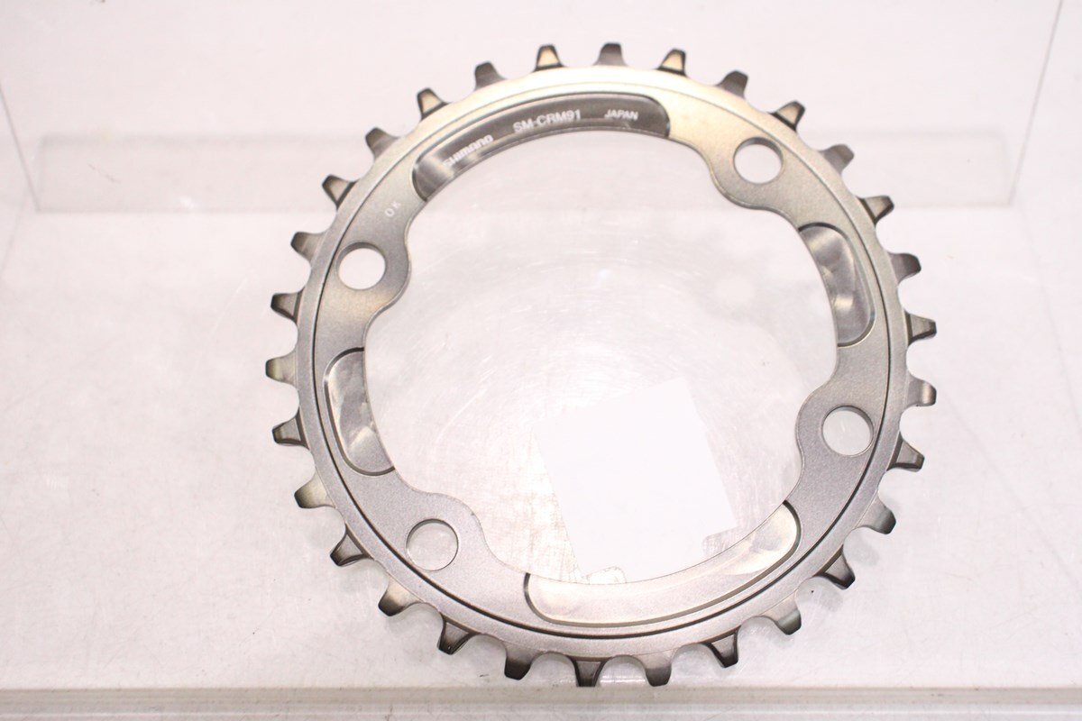 ☆SHIMANO シマノ SM-CM91 XTR 30T BCD 106mm 4ARM チェーンリング 未使用品
