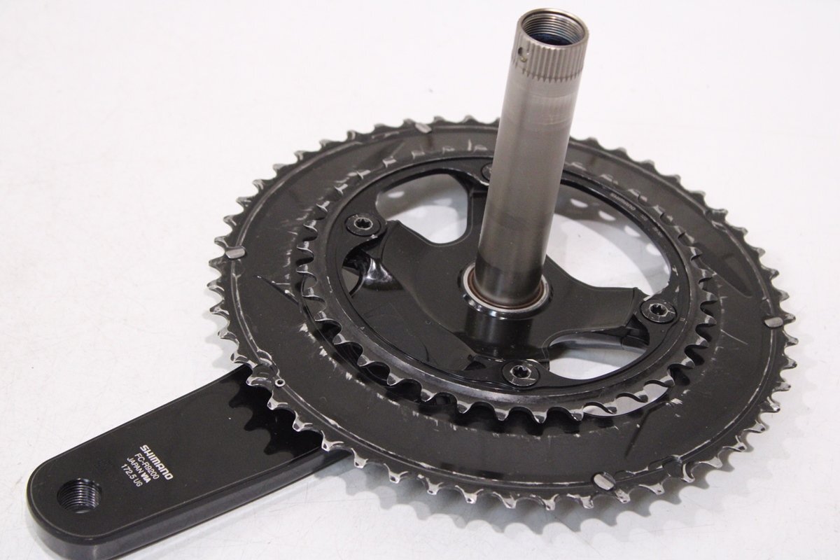 ★SHIMANO シマノ FC-R9200 DURA-ACE 172.5mm 52/36T 2x12s 4iiii 両側計測パワーメータークランクセット BCD:110mm