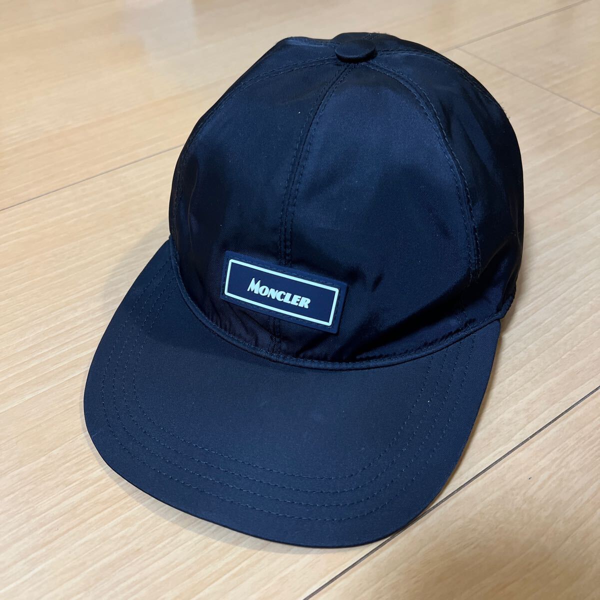 MONCLER ★ キャップ ネイビー 新品 moncler モンクレール キャップ 帽子 ネイビー