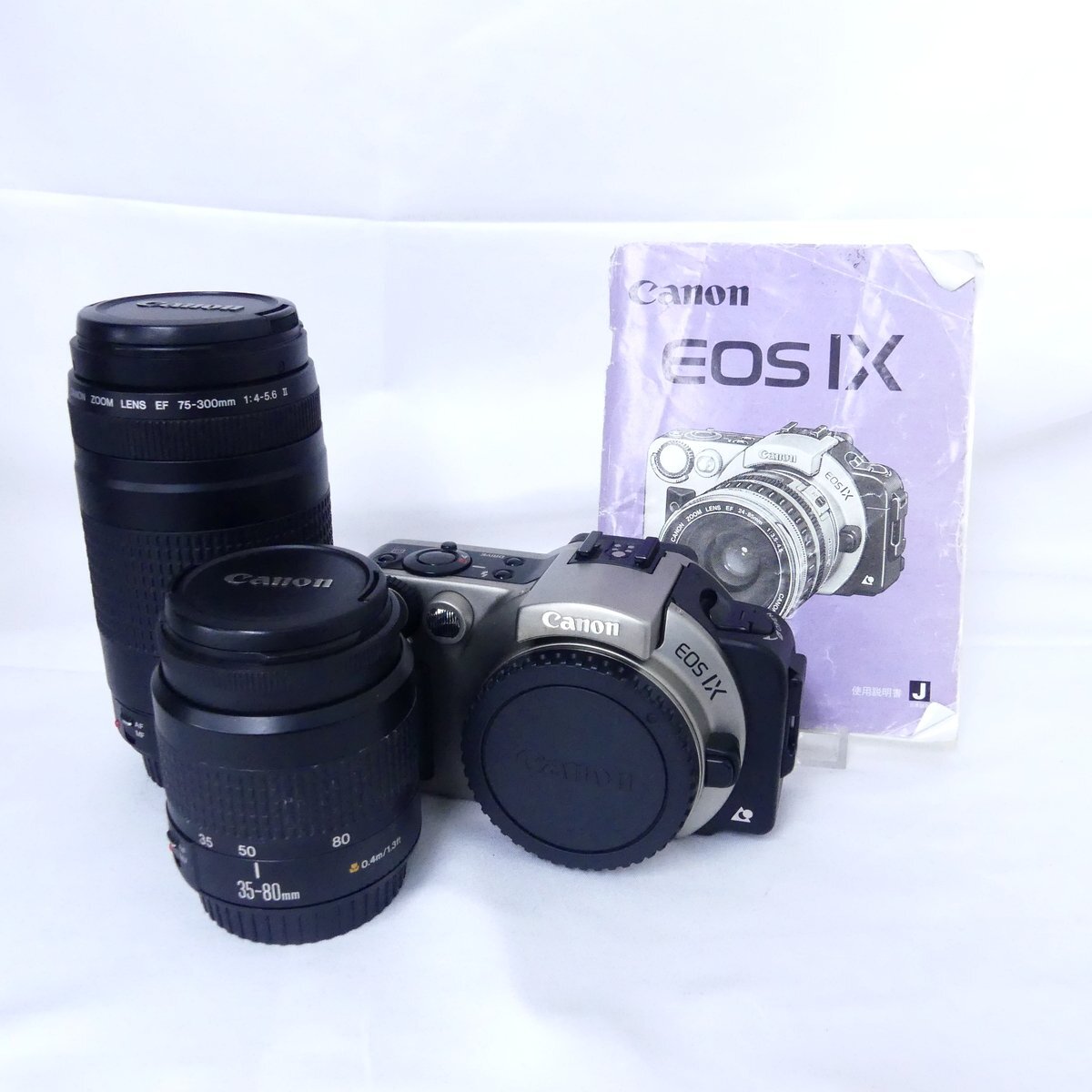 作動品　Canon EOS IX 一眼レフカメラ EF 35-80mm EOS Kiss キヤノン デジタル一眼レフカメラ Canon Digital X EF