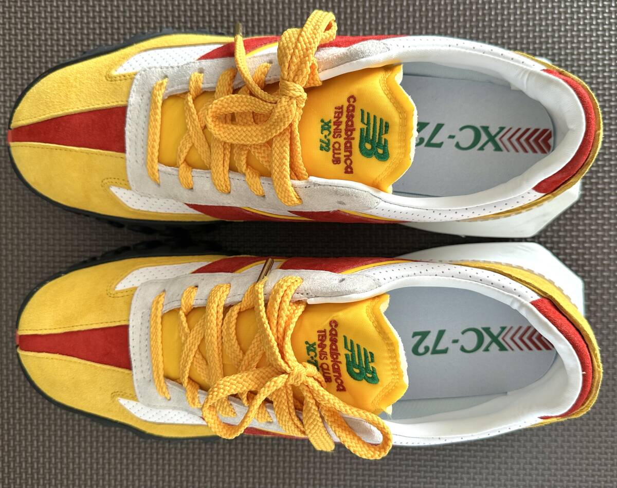  New balance внутренний стандартный товар мужской спортивные туфли Casablanca × New Balance XC-72 UXC72CBB размер US 11.0*29.0cm новый товар не использовался товар 