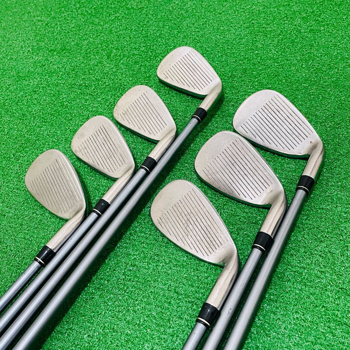 TaylorMade rac レフティ 左利き アイアン7本セット フレックスR テーラーメイド 5.6.7.8.9.P.A 送料無料 匿名配送