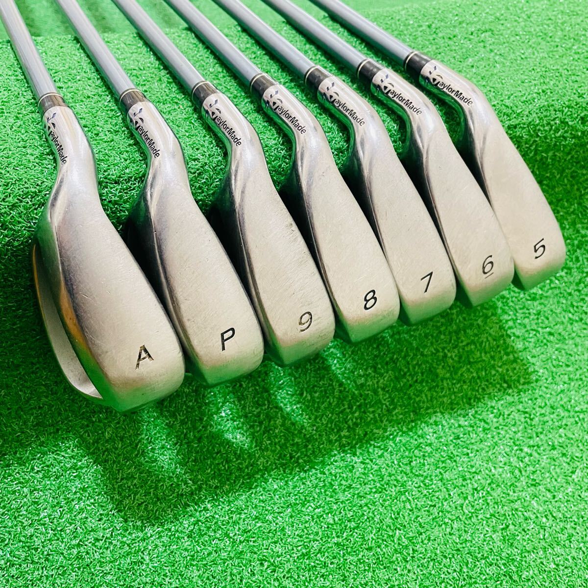 TaylorMade rac レフティ 左利き アイアン7本セット フレックスR テーラーメイド 5.6.7.8.9.P.A 送料無料 匿名配送