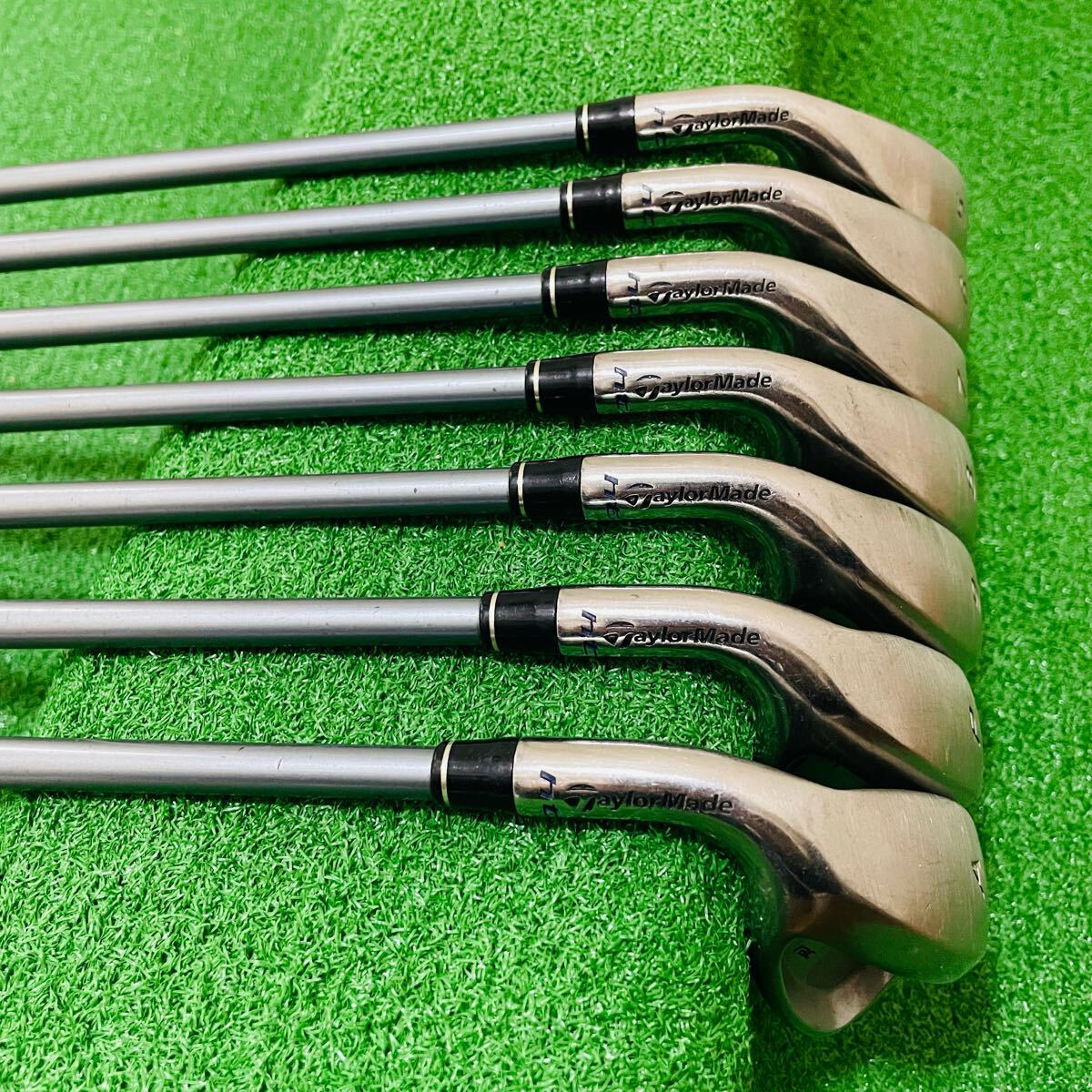TaylorMade rac レフティ 左利き アイアン7本セット フレックスR テーラーメイド 5.6.7.8.9.P.A 送料無料 匿名配送