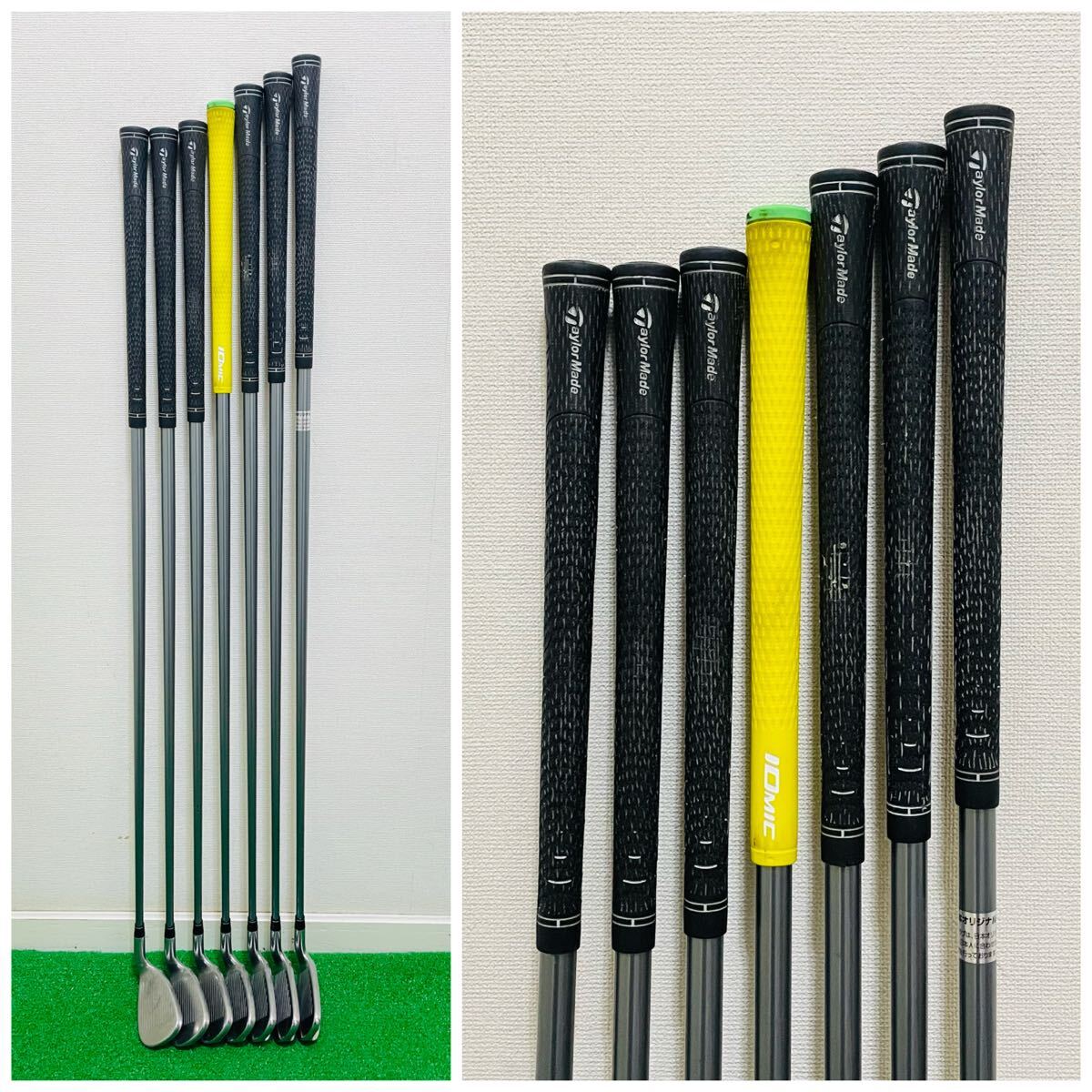 TaylorMade rac レフティ 左利き アイアン7本セット フレックスR テーラーメイド 5.6.7.8.9.P.A 送料無料 匿名配送