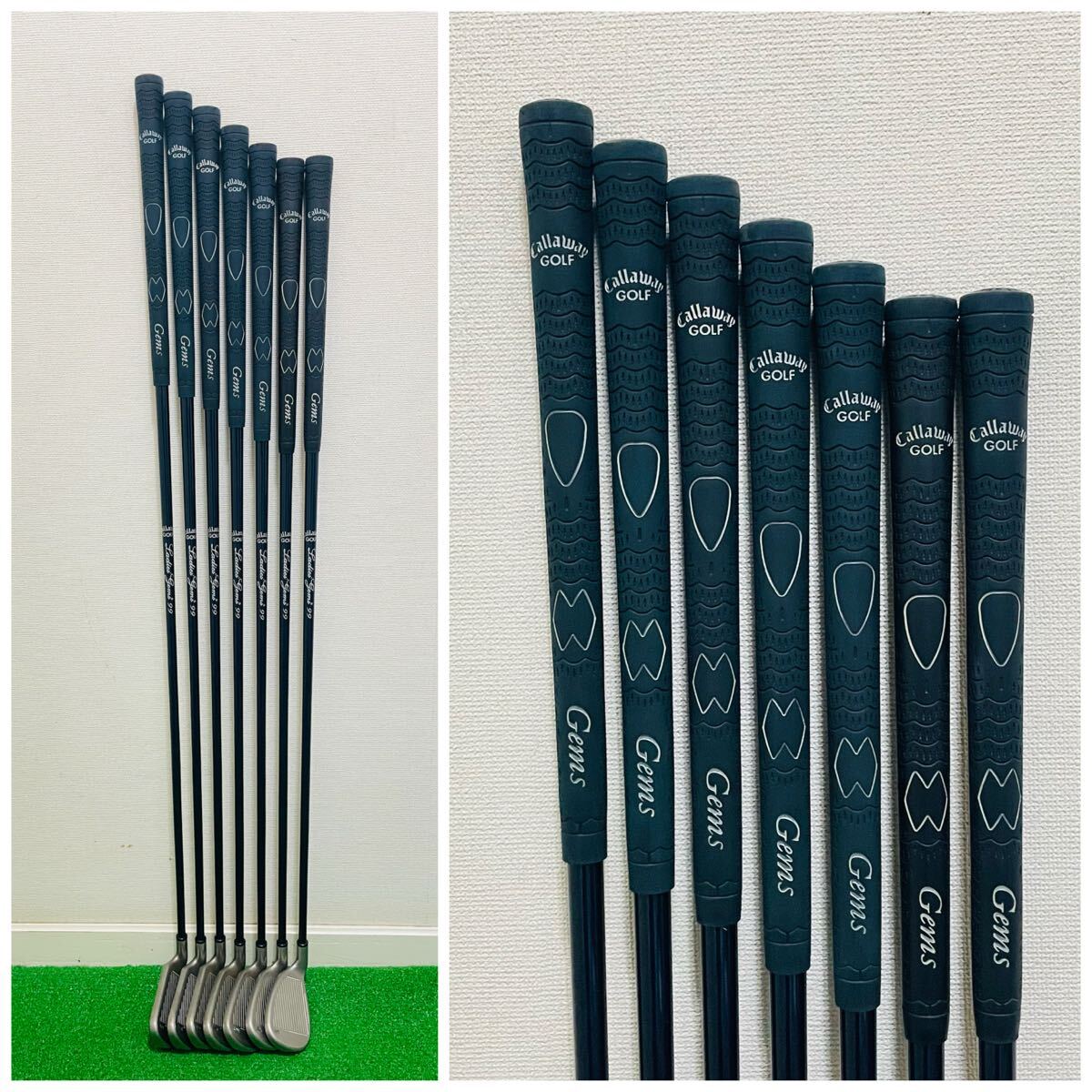 8078 Callaway BIG BERTHA X-12 キャロウェイ レディース 右利き アイアン7本セット フレックスL 5.6.7.8.9.P.S 送料無料 匿名配送