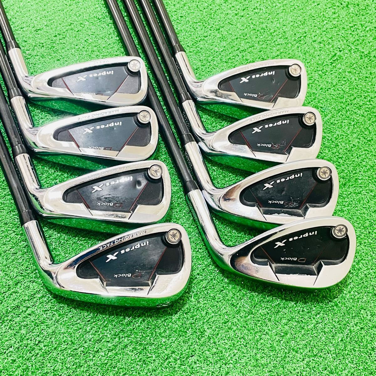 8122 YAMAHA inpres X D BLACK ヤマハ インプレス メンズ 右利き アイアン8本セット DX-508i 5.6.7.8.9.P.A.S 送料無(wú)料 匿名配送