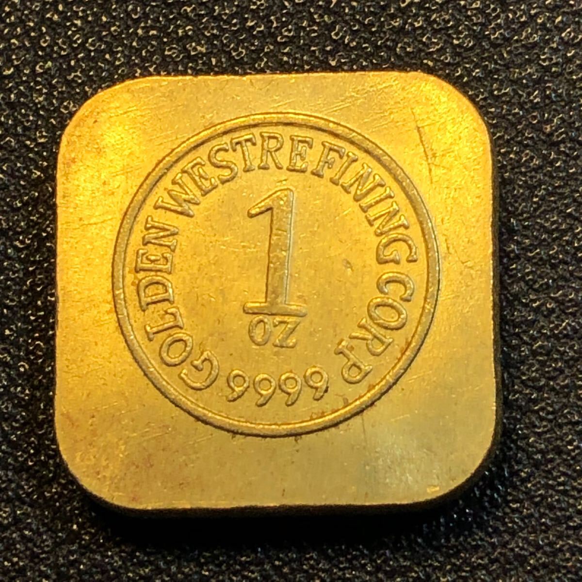 金貨 Golden West オーストラリア 四角金貨 美品 旭日