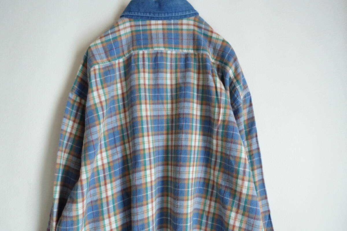 レア Karl Helmut カールヘルム デザイン ネルシャツ L ☆ピンクハウス シャツ