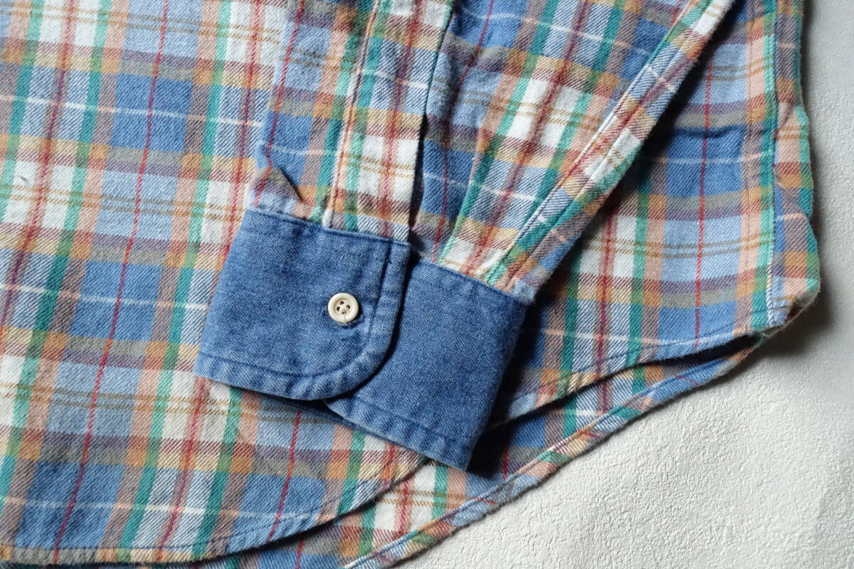 レア Karl Helmut カールヘルム デザイン ネルシャツ L ☆ピンクハウス シャツ