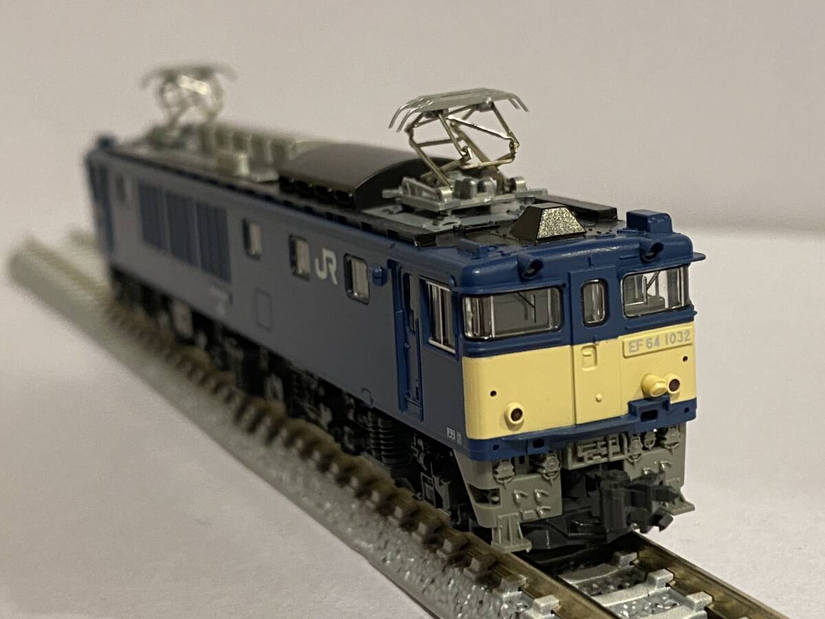 KATO 3023-6 EF64-1032(双頭連結器付)稀少品 Yahoo!オークション - 【未使用】KATO 3023-6 EF64 1032 双頭