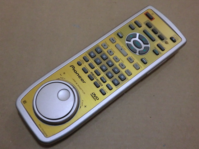 ●パイオニア　 DVD/CDプレーヤー DV-S5用リモコン CU-DV025　美品●