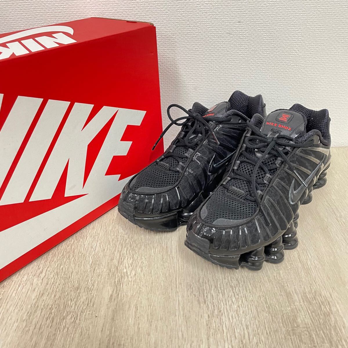 箱付き☆【NIKE】ナイキ☆スニーカー SHOX TL AR3566-002 箱付き☆【NIKE】ナイキ☆スニーカー SHOX TL AR3566-002