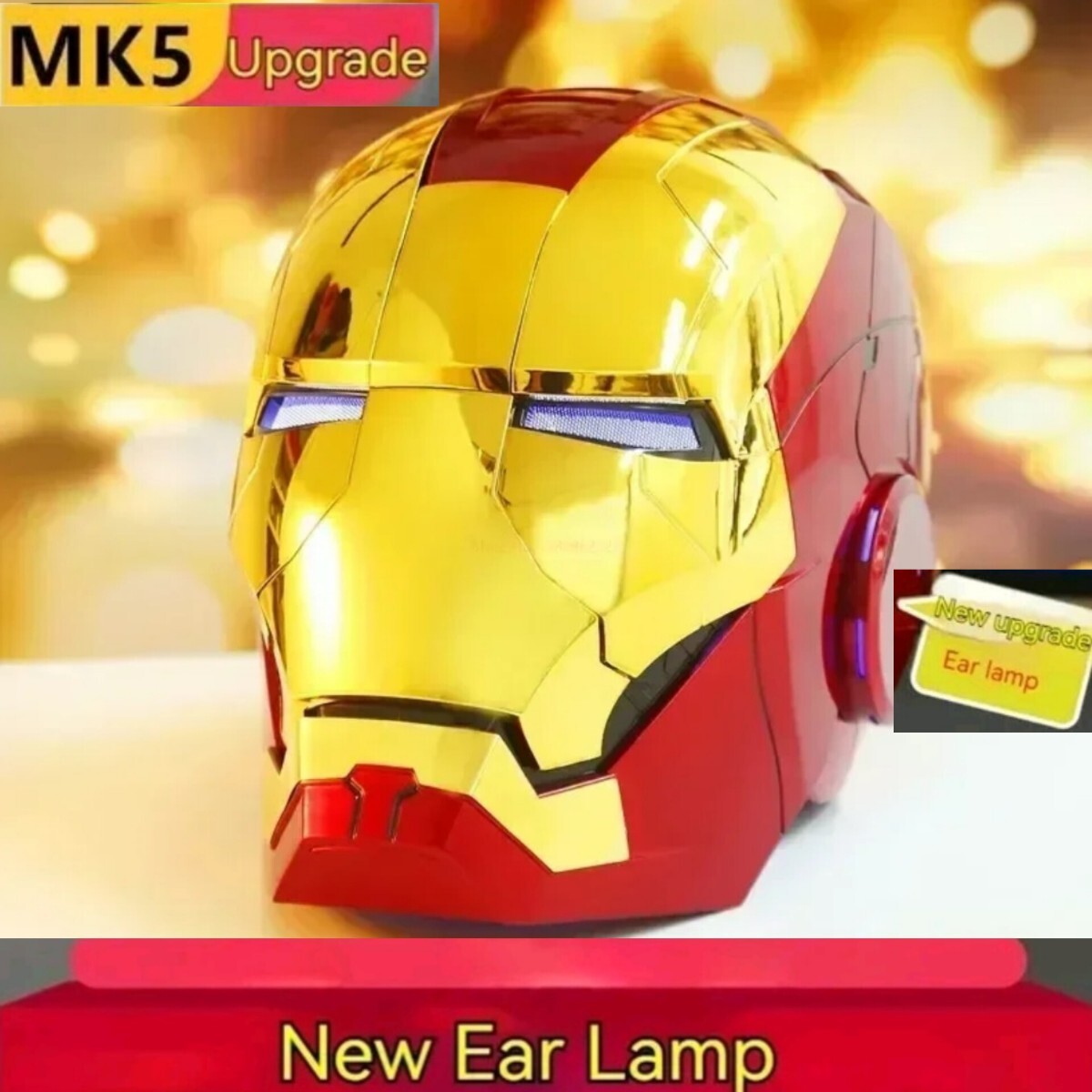 ☆未使用 IRONMAN Mk5 1/1 最新アップVr マスク コスプレ LEDライトアップ アイアンマン マーク5 ヘルメット 音声認識自動開閉 ゴールド(コスプレ衣装)|売買されたオークション情報、Yahoo!オークション(旧ヤフオク!) の商品情報をアーカイブ公開 - オークファン(aucfan ☆未使用 IRONMAN Mk5 1/1 最新アップVr マスク コスプレ LEDライトアップ アイアンマン マーク5 ヘルメット 音声認識自動開閉 ゴールド(コスプレ衣装)|売買されたオークション情報、Yahoo!オークション(旧ヤフオク!) の商品情報をアーカイブ公開 - オークファン(aucfan