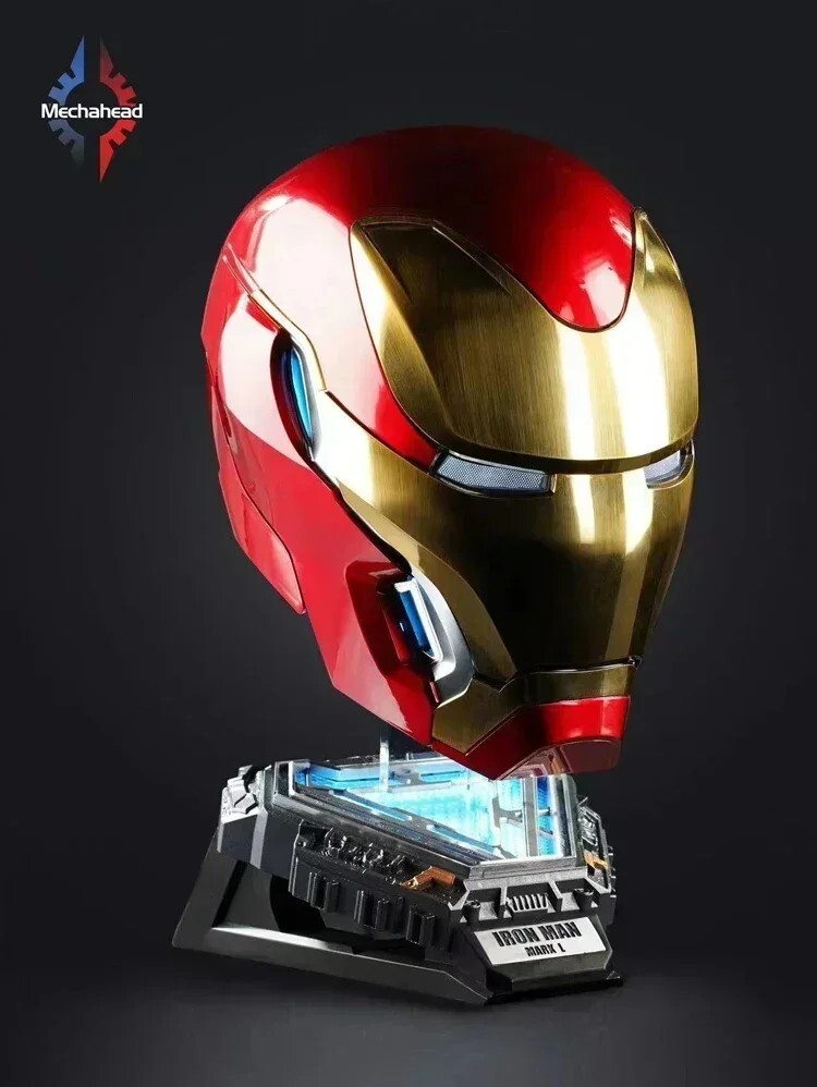☆未使用 IRONMAN Mk50 1/1 最新アップデート マスク コスプレ ☆未使用 IRONMAN Mk50 1/1 最新アップデート マスク コスプレ