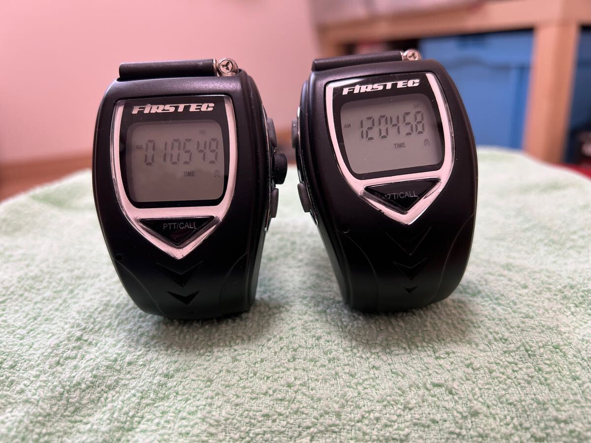 FIRSTEC FT-20W 腕時計型 特定小電力トランシーバー FIRSTEC FT-20W 腕時計型トランシーバー(腕時計型